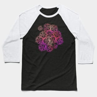 Pink Roses Baseball T-Shirt